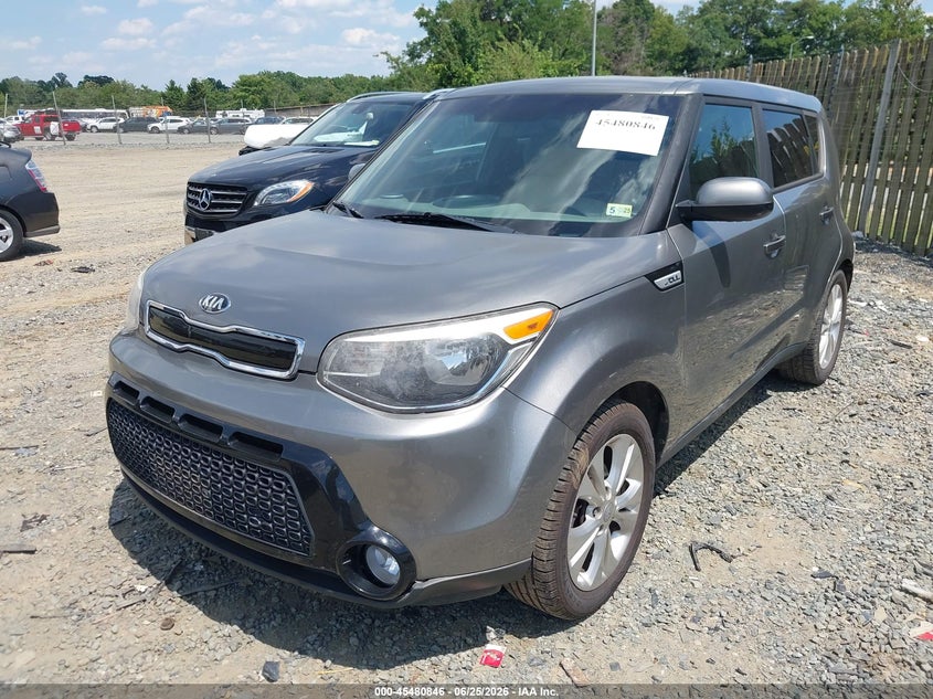 2016 Kia Soul VIN KNDJP3A55G7344212 IAAI salvage auction — NORMAL WEAR, Clear (Virginia), sold $625 on 2026-07-13 (photo 2)