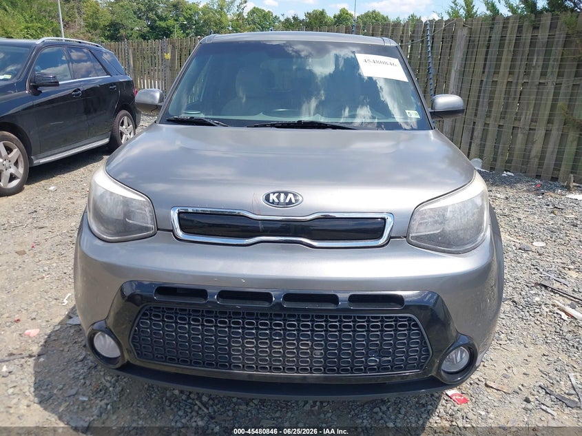 2016 Kia Soul VIN KNDJP3A55G7344212 IAAI salvage auction — NORMAL WEAR, Clear (Virginia), sold $625 on 2026-07-13 (photo 6)