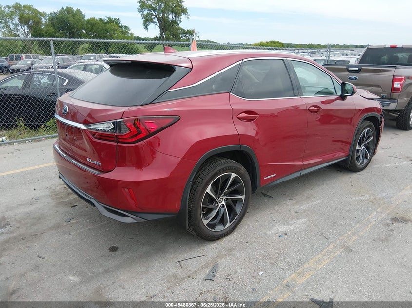 2018 Lexus Rx VIN 2T2BGMCA7JC029417 IAAI salvage auction — FRONT END, Salvage (Iowa), sold $12,500 on 2026-07-28 (photo 4)