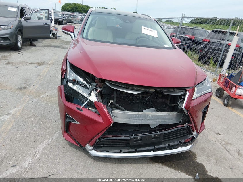2018 Lexus Rx VIN 2T2BGMCA7JC029417 IAAI salvage auction — FRONT END, Salvage (Iowa), sold $12,500 on 2026-07-28 (photo 6)