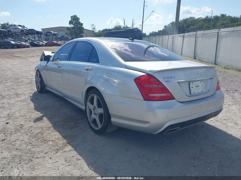 2013 Mercedes-benz S-klasse VIN WDDNG7DB7DA533782 IAAI salvage auction — FRONT END, Rebuildable (Florida), sold $25 on 2026-07-21 (photo 3)