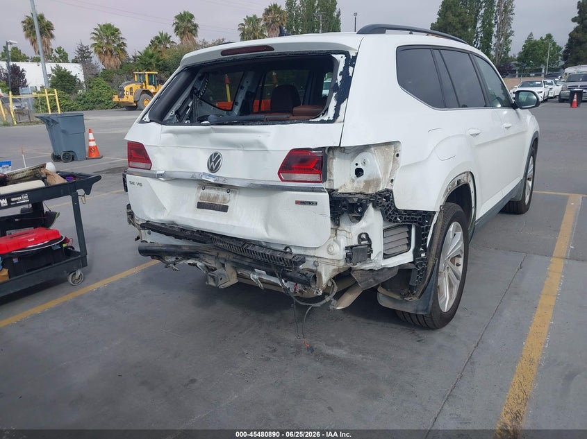 2021 Volkswagen Atlas VIN 1V2HR2CA1MC559777 IAAI salvage auction — REAR END, Salvage (California), sold $7,000 on 2026-07-29 (photo 6)