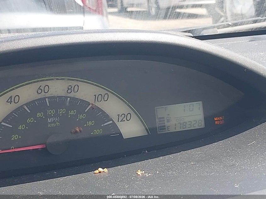 2008 Toyota Yaris VIN JTDBT923081196975 IAAI salvage auction — NORMAL WEAR, Clear (Maryland), sold $950 on 2026-07-20 (photo 7)