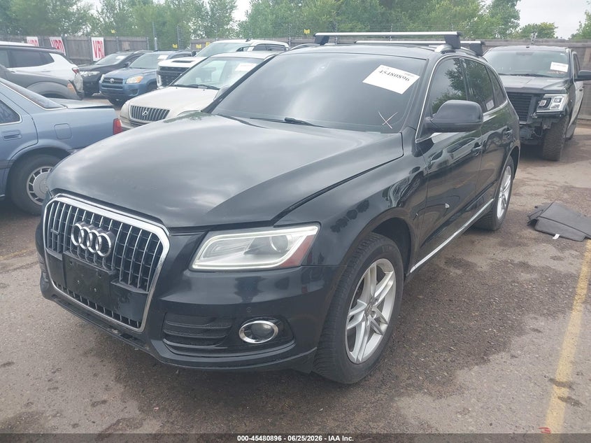 2013 Audi Q5 VIN WA1LFAFP6DA012766 IAAI salvage auction — NORMAL WEAR, Clear (Colorado), sold $800 on 2026-07-28 (photo 2)