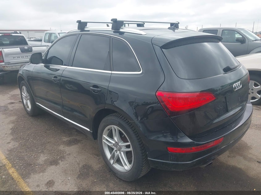 2013 Audi Q5 VIN WA1LFAFP6DA012766 IAAI salvage auction — NORMAL WEAR, Clear (Colorado), sold $800 on 2026-07-28 (photo 3)