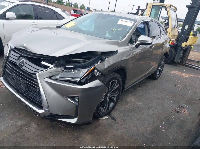 2018 Lexus Rx VIN 2T2ZZMCA3JC095407 IAAI salvage auction — FRONT END, Salvage Title, sold $9,600 on 2026-07-24 (photo 2)