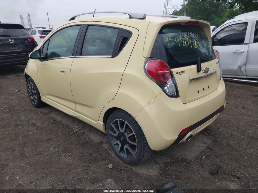 2013 Chevrolet Spark VIN KL8CF6S95DC536854 IAAI salvage auction — FRONT END, Clear (Indiana), sold $25 on 2026-07-29 (photo 3)