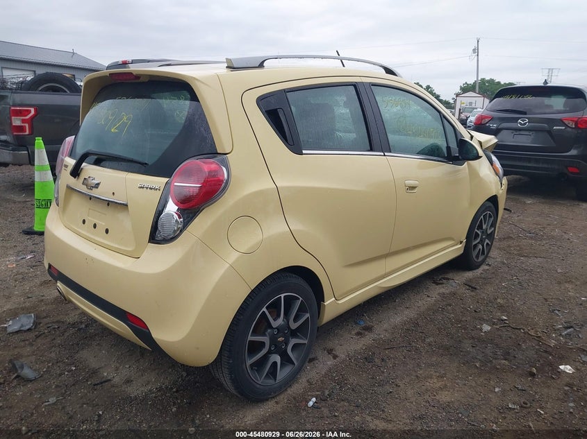 2013 Chevrolet Spark VIN KL8CF6S95DC536854 IAAI salvage auction — FRONT END, Clear (Indiana), sold $25 on 2026-07-29 (photo 4)