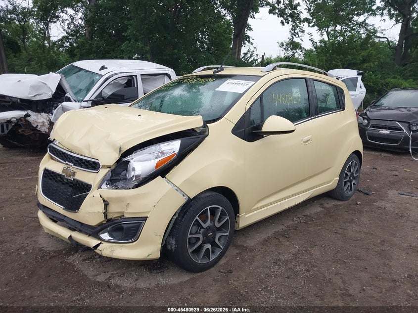 2013 Chevrolet Spark VIN KL8CF6S95DC536854 IAAI salvage auction — FRONT END, Clear (Indiana), sold $25 on 2026-07-29 (photo 6)