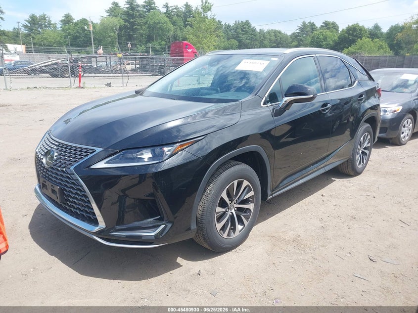 2020 Lexus Rx VIN 2T2HZMDA6LC256135 IAAI salvage auction — REAR END, Salvage (Massachusetts), sold $7,200 on 2026-07-30 (photo 2)