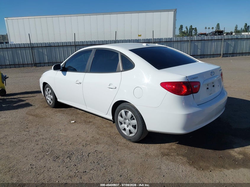 2008 Hyundai Elantra VIN KMHDU46D78U331133 IAAI salvage auction — RIGHT FRONT, Salvage (California), sold $1,100 on 2026-07-14 (photo 3)