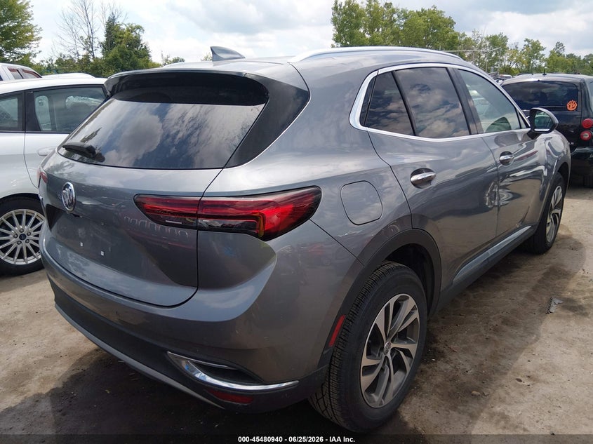 2022 Buick Envision VIN LRBFZNR40ND060684 IAAI salvage auction — HAIL, Salvage (Ohio), sold $6,000 on 2026-07-28 (photo 4)