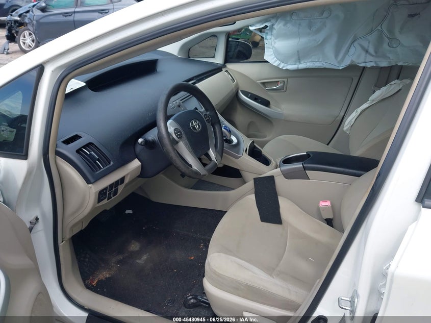 2012 Toyota Prius VIN JTDKN3DU0C5517783 IAAI salvage auction — SIDE, Rebuildable (Florida), sold $1,650 on 2026-07-23 (photo 5)