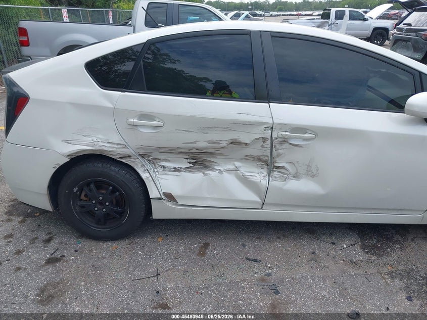 2012 Toyota Prius VIN JTDKN3DU0C5517783 IAAI salvage auction — SIDE, Rebuildable (Florida), sold $1,650 on 2026-07-23 (photo 6)