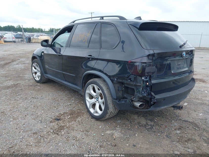 2009 BMW X5 VIN 5UXFE83529L310291 IAAI salvage auction — FRONT & REAR, Salvage (South Carolina), sold $1,050 on 2026-08-01 (photo 3)
