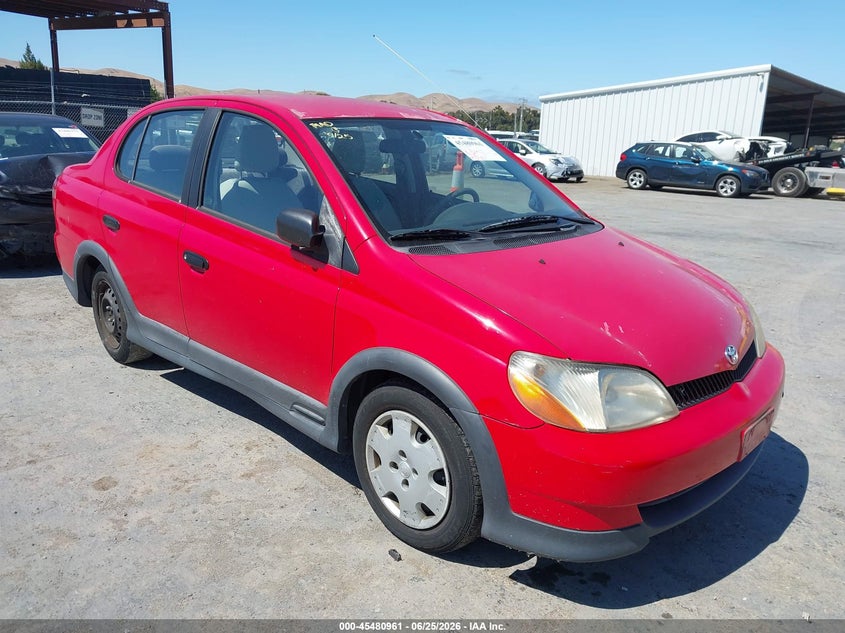 2001 Toyota Echo VIN JTDBT183910163249 IAAI salvage auction — RIGHT REAR, Salvage (California), sold $1,325 on 2026-07-23 (photo 1)
