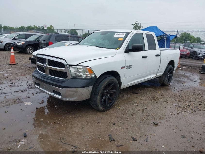 2016 Ram 1500 VIN 1C6RR7FT1GS142385 IAAI salvage auction — FRONT END, Salvage Title, sold $2,050 on 2026-08-02 (photo 2)