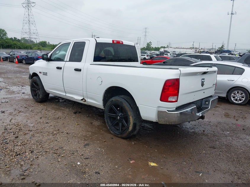 2016 Ram 1500 VIN 1C6RR7FT1GS142385 IAAI salvage auction — FRONT END, Salvage Title, sold $2,050 on 2026-08-02 (photo 3)