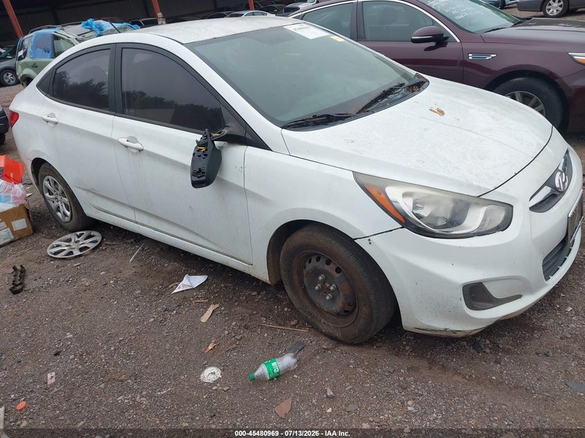 2014 Hyundai Accent VIN KMHCT4AE6EU638996 IAAI salvage auction — RIGHT FRONT, Nrc Lienholder Repossession Paperwork (Alabama), sold $250 on 2026-07-15 (photo 1)