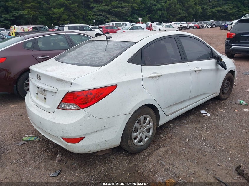 2014 Hyundai Accent VIN KMHCT4AE6EU638996 IAAI salvage auction — RIGHT FRONT, Nrc Lienholder Repossession Paperwork (Alabama), sold $250 on 2026-07-15 (photo 4)