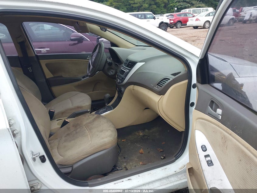 2014 Hyundai Accent VIN KMHCT4AE6EU638996 IAAI salvage auction — RIGHT FRONT, Nrc Lienholder Repossession Paperwork (Alabama), sold $250 on 2026-07-15 (photo 5)