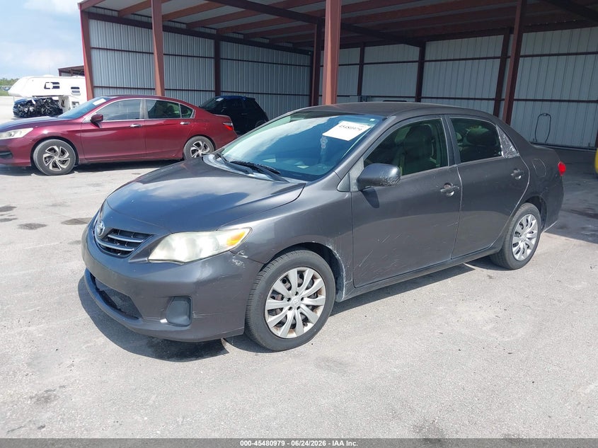 2013 Toyota Corolla VIN 5YFBU4EE4DP134496 IAAI salvage auction — NORMAL WEAR, Clear (Florida), sold $2,025 on 2026-07-08 (photo 2)