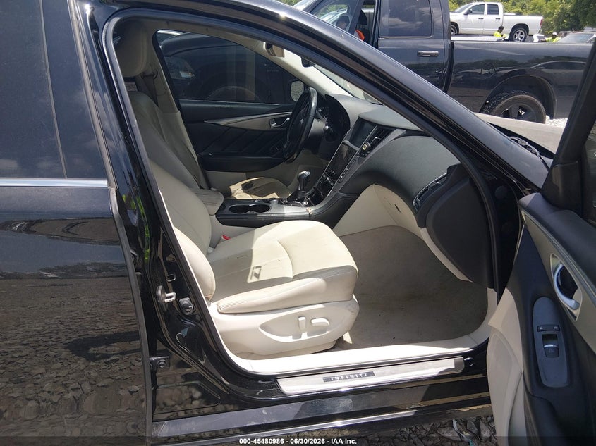 2014 Infiniti Q50 VIN JN1BV7AP3EM673981 IAAI salvage auction — FRONT END, Salvage (Tennessee), sold $925 on 2026-07-10 (photo 5)
