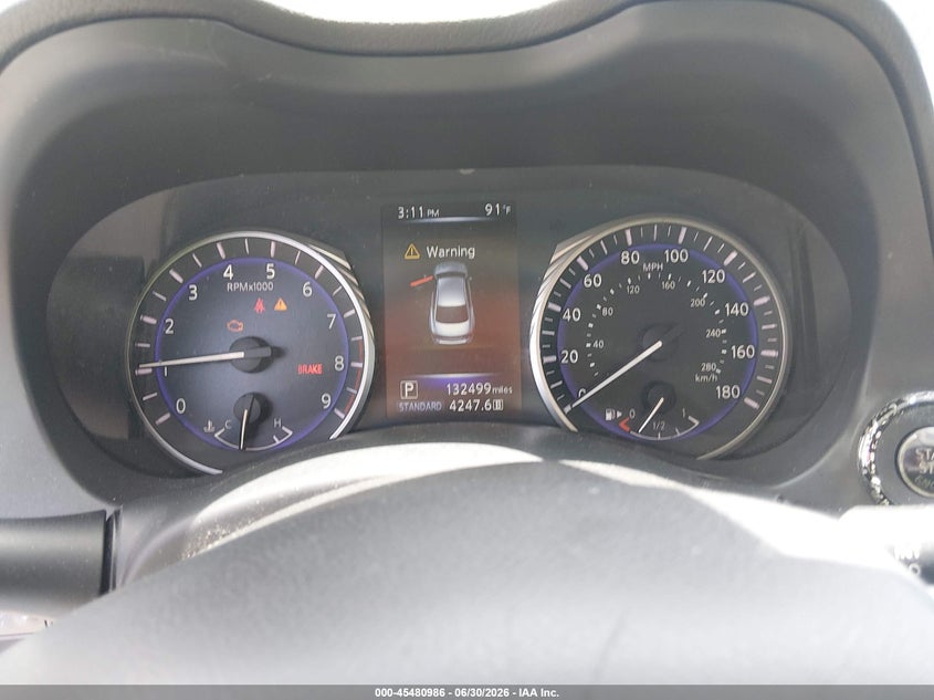 2014 Infiniti Q50 VIN JN1BV7AP3EM673981 IAAI salvage auction — FRONT END, Salvage (Tennessee), sold $925 on 2026-07-10 (photo 7)