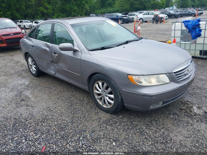 2008 Hyundai Azera VIN KMHFC46F78A290310 IAAI salvage auction — RIGHT SIDE, Salvage (Ohio), sold $250 on 2026-07-28 (photo 1)