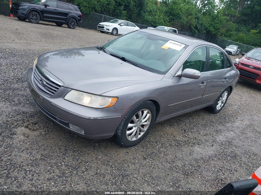 2008 Hyundai Azera VIN KMHFC46F78A290310 IAAI salvage auction — RIGHT SIDE, Salvage (Ohio), sold $250 on 2026-07-28 (photo 2)