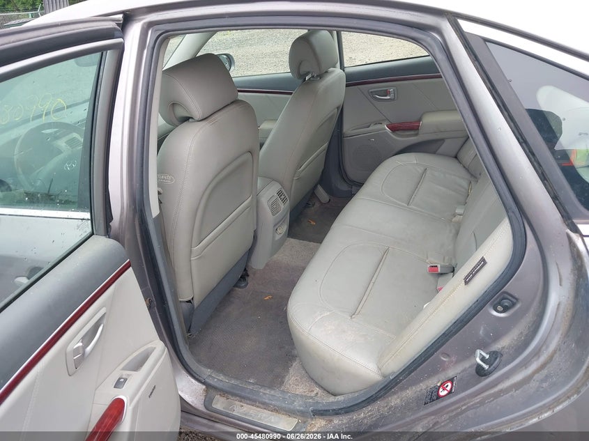 2008 Hyundai Azera VIN KMHFC46F78A290310 IAAI salvage auction — RIGHT SIDE, Salvage (Ohio), sold $250 on 2026-07-28 (photo 8)