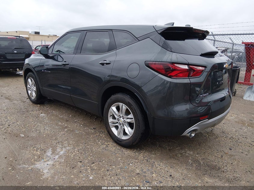 2020 Chevrolet Blazer VIN 3GNKBCRS0LS589810 IAAI salvage auction — HAIL, Salvage (Kansas), sold $7,800 on 2026-07-24 (photo 3)