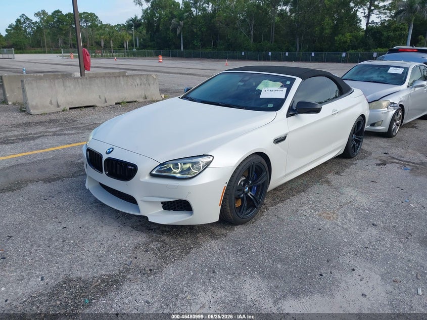 2017 BMW M6 VIN WBS6G9C5XHD932334 IAAI salvage auction — NORMAL WEAR, Clear (Florida), sold $7,600 on 2026-07-13 (photo 2)