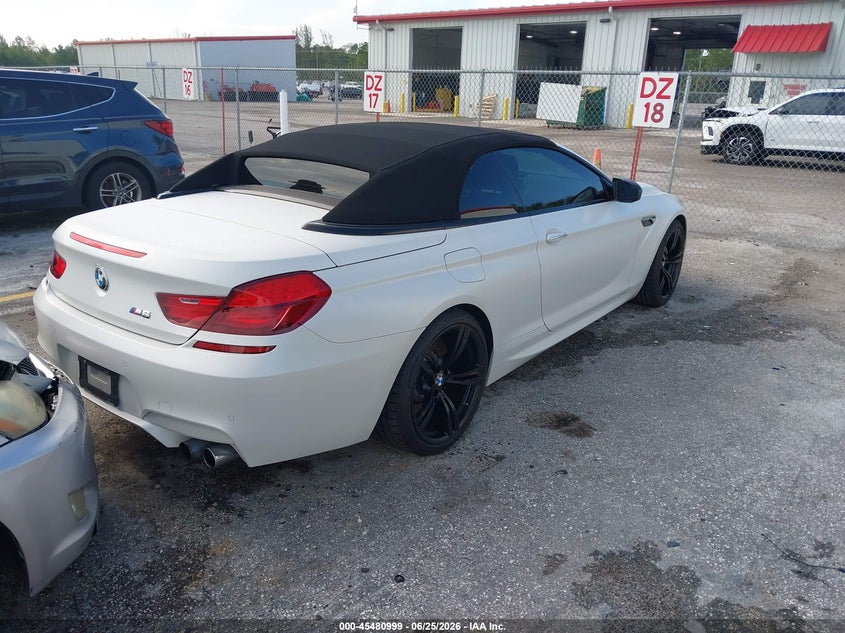 2017 BMW M6 VIN WBS6G9C5XHD932334 IAAI salvage auction — NORMAL WEAR, Clear (Florida), sold $7,600 on 2026-07-13 (photo 4)