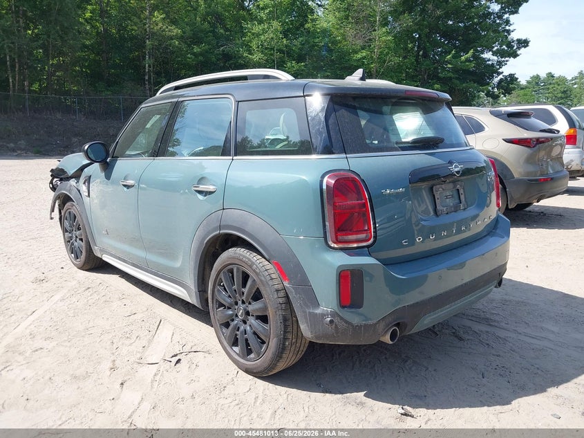2024 Mini Countryman VIN WMZ83BR00R3S13003 IAAI salvage auction — FRONT END, Salvage Title, sold $8,600 on 2026-09-04 (photo 3)