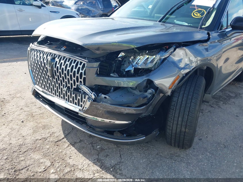 2026 Lincoln Corsair VIN 5LMCJ1DA7TUL07304 IAAI salvage auction — FRONT END, Rebuildable (Florida), sold $8,600 on 2026-07-28 (photo 6)