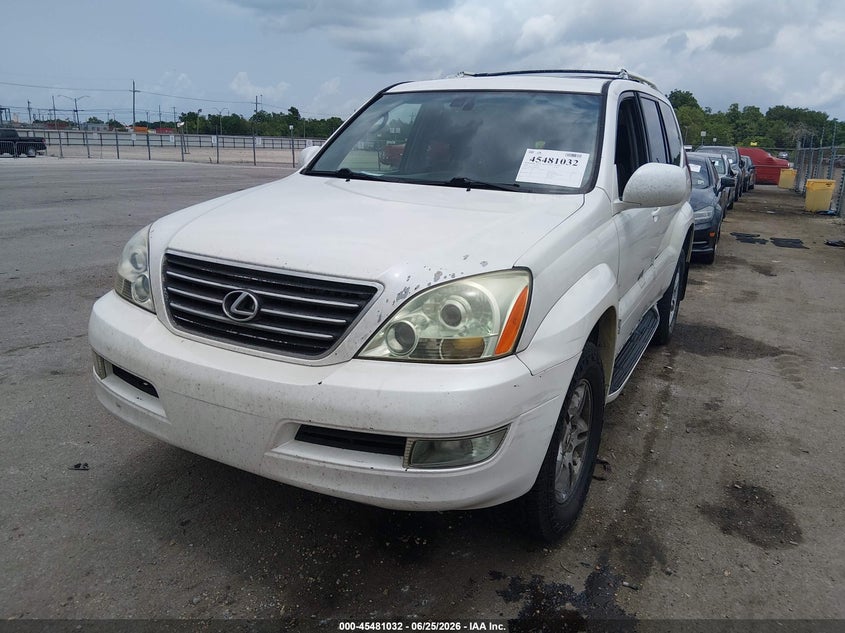 2004 Lexus Gx VIN JTJBT20X240041886 IAAI salvage auction — NORMAL WEAR, Clear (Louisiana), sold $2,450 on 2026-07-06 (photo 2)