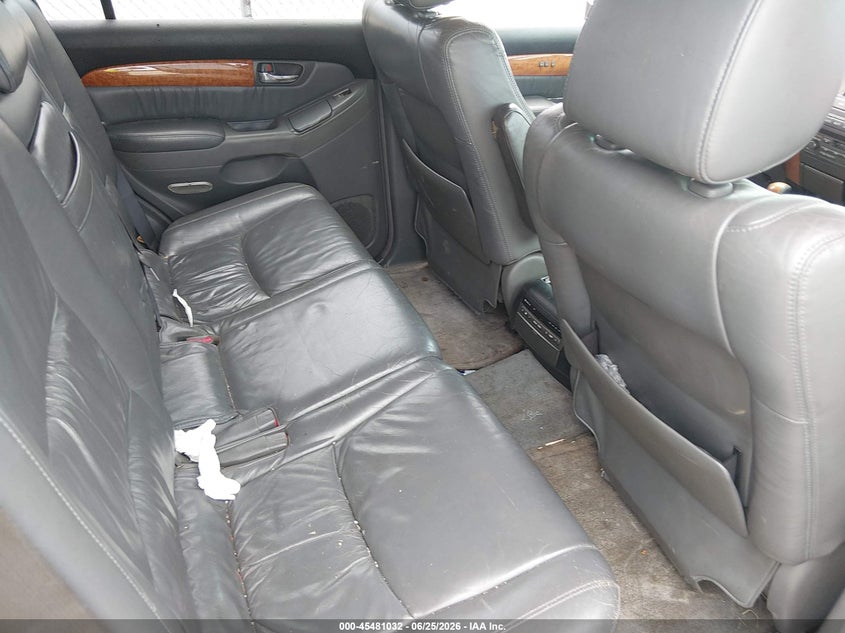 2004 Lexus Gx VIN JTJBT20X240041886 IAAI salvage auction — NORMAL WEAR, Clear (Louisiana), sold $2,450 on 2026-07-06 (photo 8)