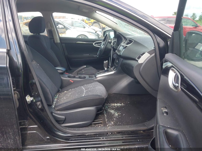 2019 Nissan Sentra VIN 3N1AB7AP5KY355132 IAAI salvage auction — STORM DAMAGE, Salvage Title, sold $25 on 2026-07-24 (photo 5)