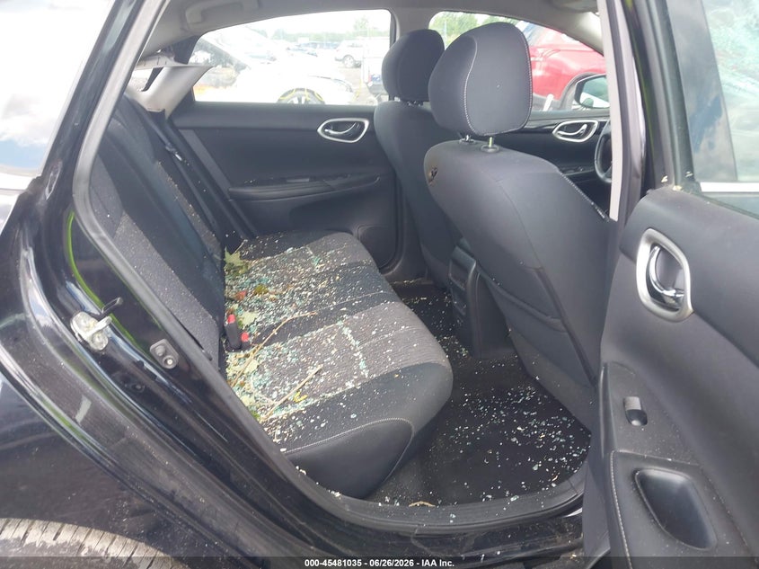2019 Nissan Sentra VIN 3N1AB7AP5KY355132 IAAI salvage auction — STORM DAMAGE, Salvage Title, sold $25 on 2026-07-24 (photo 8)