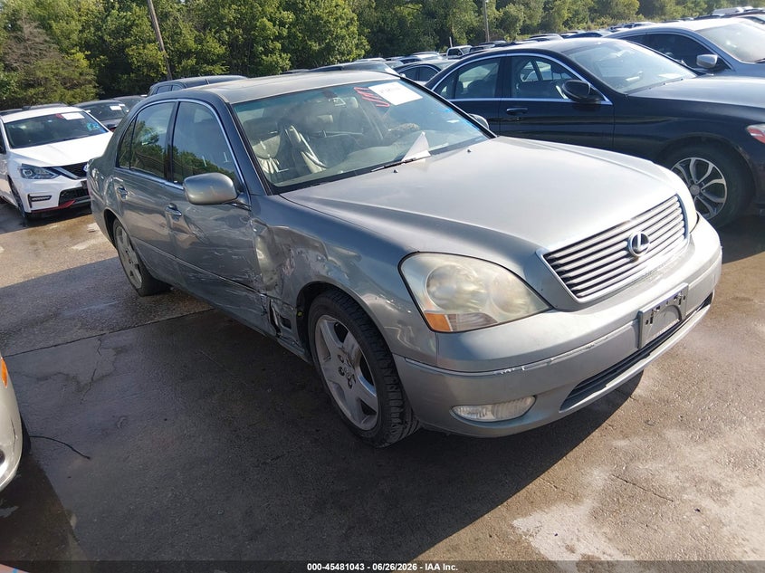 2002 Lexus Ls VIN JTHBN30F520090411 IAAI salvage auction — NORMAL WEAR, Original (Texas), sold $700 on 2026-07-29 (photo 1)