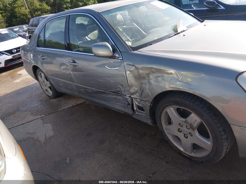 2002 Lexus Ls VIN JTHBN30F520090411 IAAI salvage auction — NORMAL WEAR, Original (Texas), sold $700 on 2026-07-29 (photo 6)