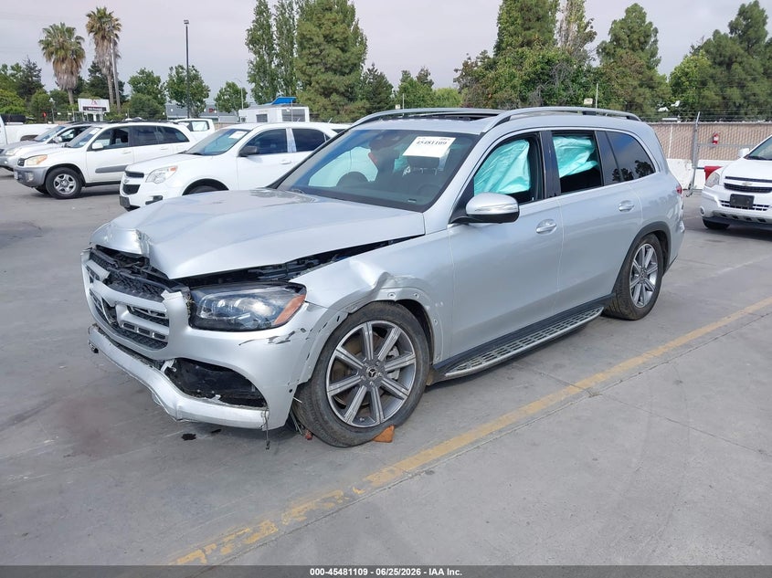 2020 Mercedes-benz Gls-klasse VIN 4JGFF5KE7LA138854 IAAI salvage auction — NORMAL WEAR, Salvage (California), sold $15,700 on 2026-07-20 (photo 2)