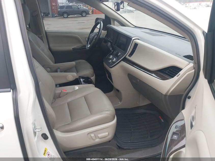 2015 Toyota Sienna VIN 5TDYK3DCXFS649846 IAAI salvage auction — RIGHT FRONT, Salvage (California), sold $5,850 on 2026-07-15 (photo 5)