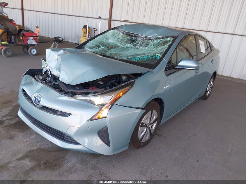 2017 Toyota Prius VIN JTDKARFU7H3052434 IAAI salvage auction — FRONT END, Non-Repairable (California), sold $2,300 on 2026-07-30 (photo 2)