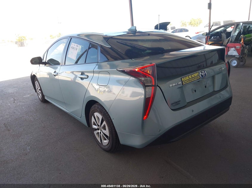 2017 Toyota Prius VIN JTDKARFU7H3052434 IAAI salvage auction — FRONT END, Non-Repairable (California), sold $2,300 on 2026-07-30 (photo 3)