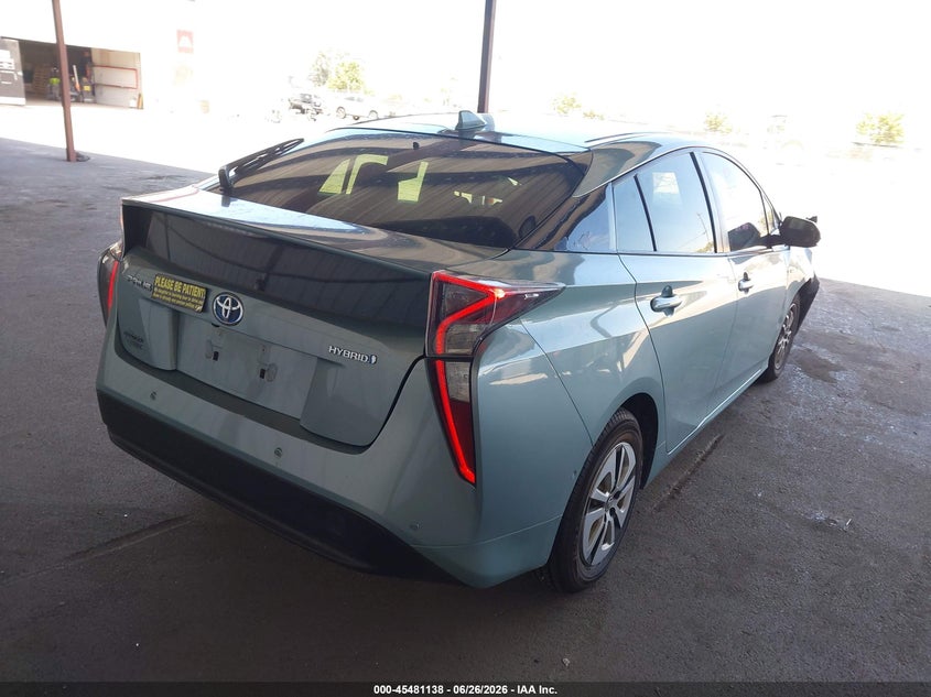 2017 Toyota Prius VIN JTDKARFU7H3052434 IAAI salvage auction — FRONT END, Non-Repairable (California), sold $2,300 on 2026-07-30 (photo 4)
