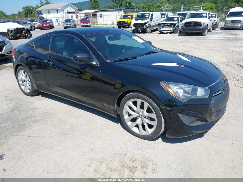 2013 Hyundai Genesis VIN KMHHT6KD0DU102812 IAAI salvage auction — NORMAL WEAR, Salvage Title, sold $375 on 2026-07-29 (photo 1)