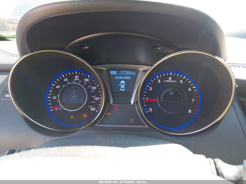 2013 Hyundai Genesis VIN KMHHT6KD0DU102812 IAAI salvage auction — NORMAL WEAR, Salvage Title, sold $375 on 2026-07-29 (photo 7)