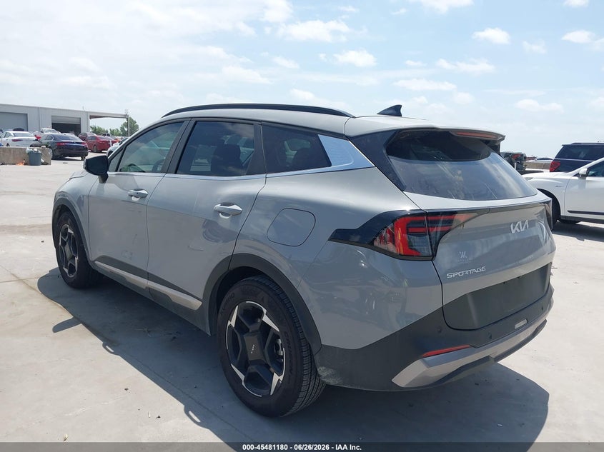 2026 Kia Sportage VIN 5XYK33DF1TG382263 IAAI salvage auction — FRONT END, Salvage Title, sold $11,900 on 2026-08-22 (photo 3)